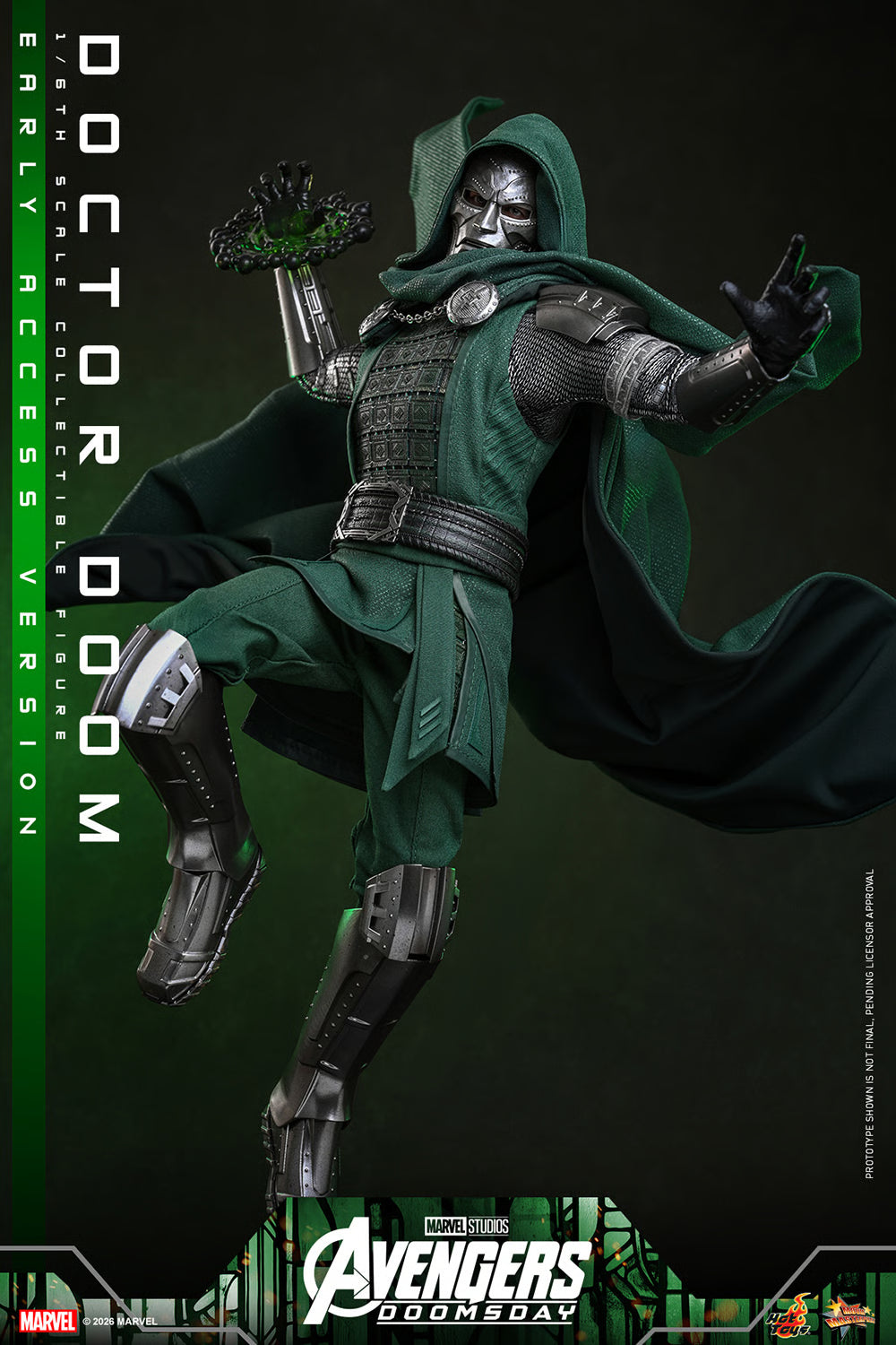 Hot Toys MMS906 / MMS 907 Avengers: Doomsday  1/6th scale Doctor Doom Collectible Figure (Standard / Ultimate Version) 1/6 Action Figure