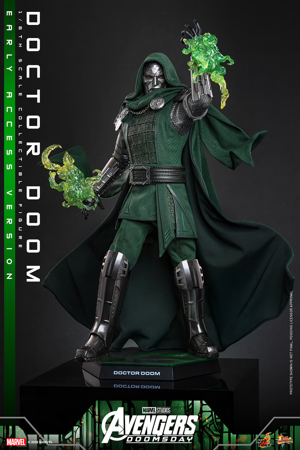 Hot Toys MMS906 / MMS 907 Avengers: Doomsday  1/6th scale Doctor Doom Collectible Figure (Standard / Ultimate Version) 1/6 Action Figure