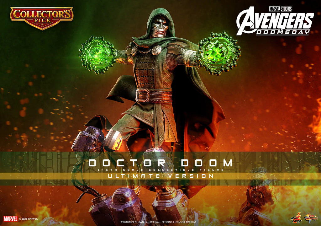 Hot Toys MMS906 / MMS 907 Avengers: Doomsday  1/6th scale Doctor Doom Collectible Figure (Standard / Ultimate Version) 1/6 Action Figure