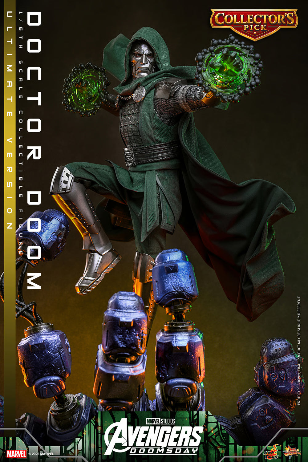 Hot Toys MMS906 / MMS 907 Avengers: Doomsday  1/6th scale Doctor Doom Collectible Figure (Standard / Ultimate Version) 1/6 Action Figure