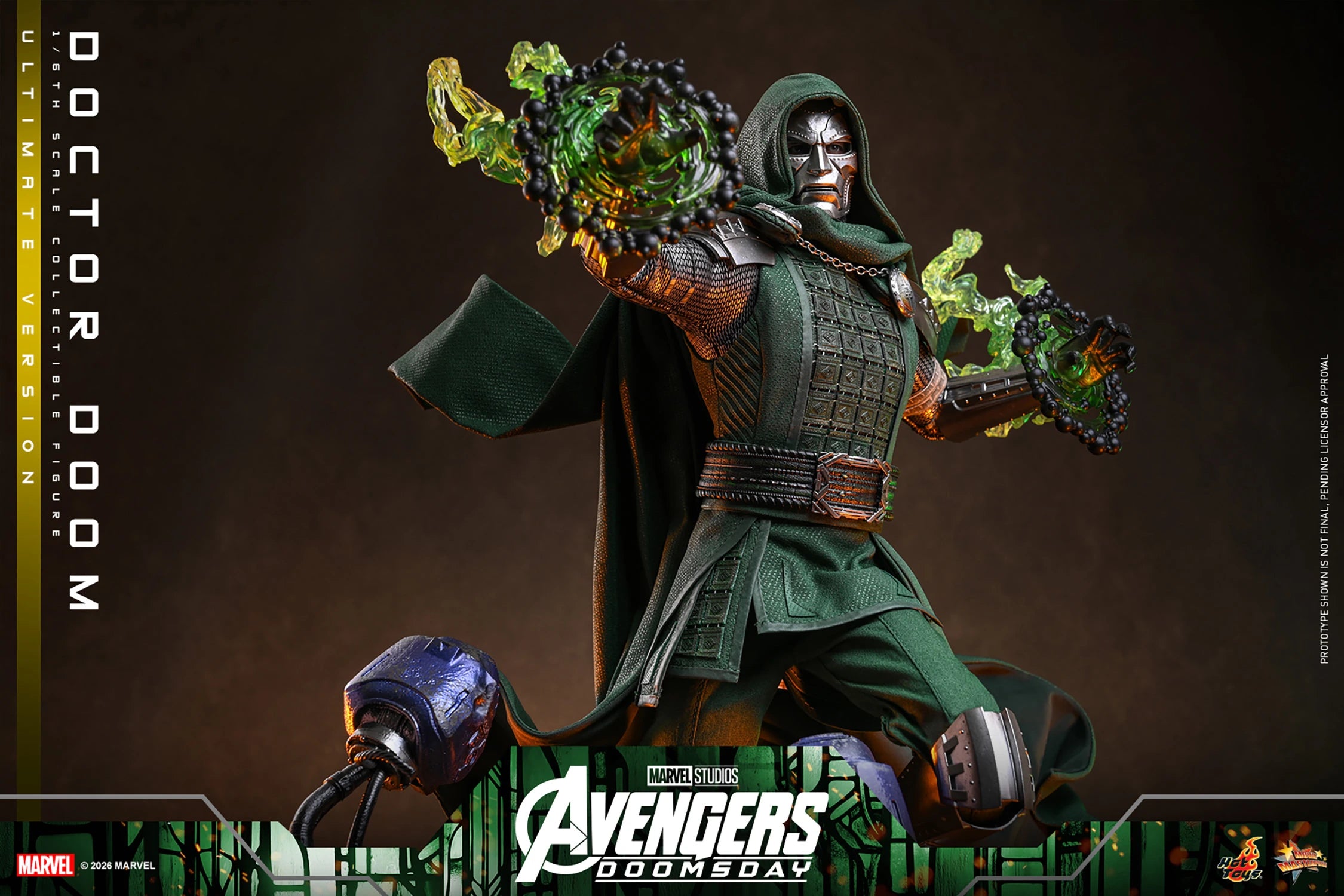 Hot Toys MMS906 / MMS 907 Avengers: Doomsday  1/6th scale Doctor Doom Collectible Figure (Standard / Ultimate Version) 1/6 Action Figure