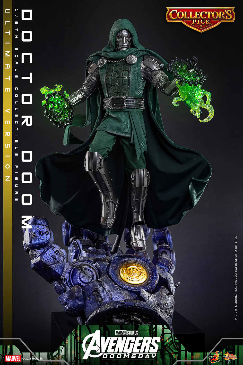 Hot Toys MMS906 / MMS 907 Avengers: Doomsday  1/6th scale Doctor Doom Collectible Figure (Standard / Ultimate Version) 1/6 Action Figure