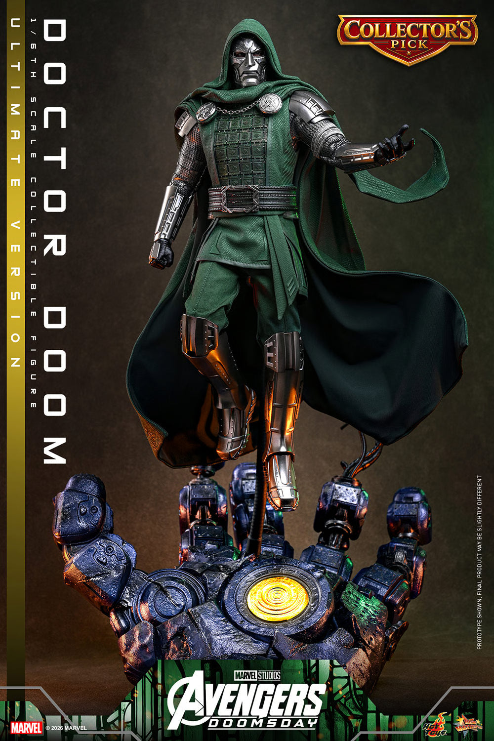 Hot Toys MMS906 / MMS 907 Avengers: Doomsday  1/6th scale Doctor Doom Collectible Figure (Standard / Ultimate Version) 1/6 Action Figure