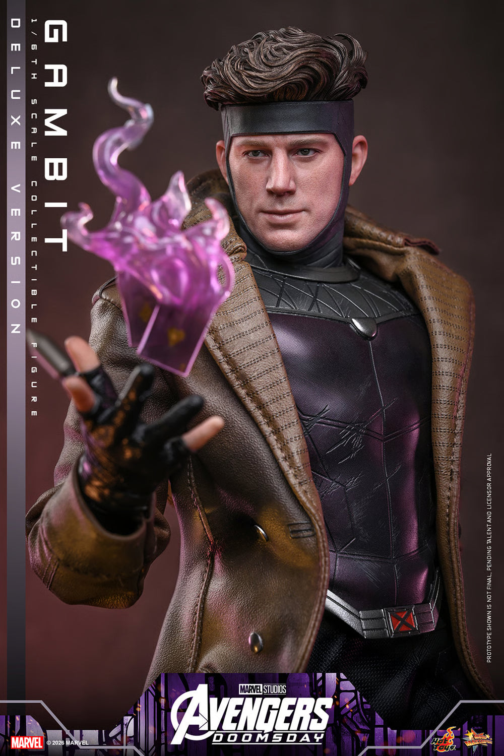 Hot Toys MMS910 / MMS 911 Avengers: Doomsday  1/6th scale Gambit Collectible Figure (Standard / Deluxe Version) 1/6 Action Figure
