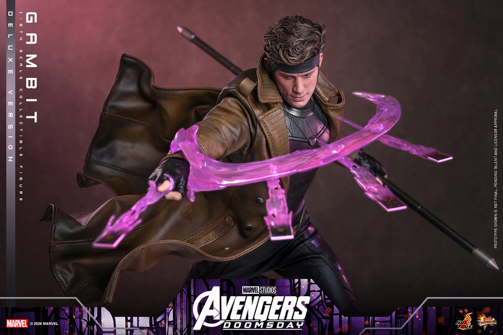Hot Toys MMS910 / MMS 911 Avengers: Doomsday  1/6th scale Gambit Collectible Figure (Standard / Deluxe Version) 1/6 Action Figure