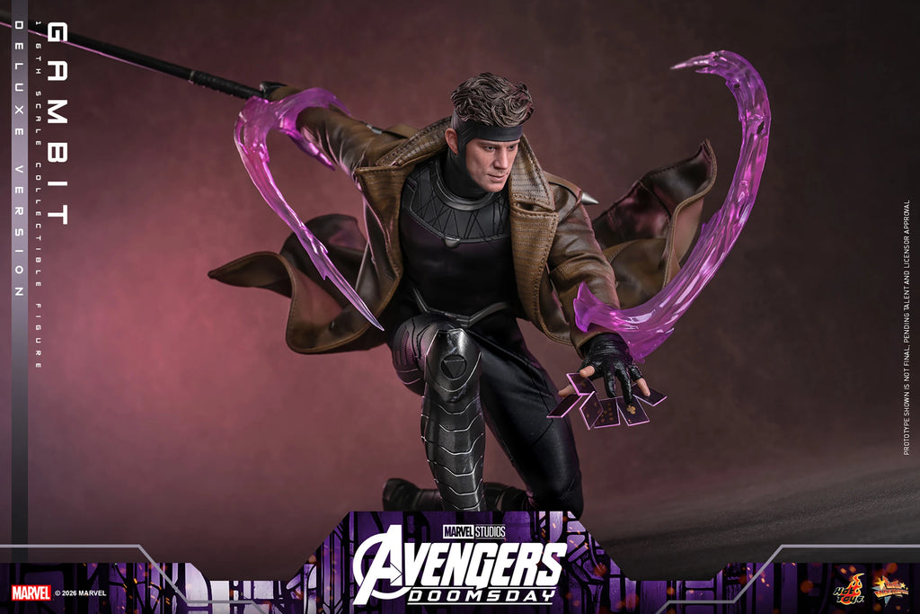 Hot Toys MMS910 / MMS 911 Avengers: Doomsday  1/6th scale Gambit Collectible Figure (Standard / Deluxe Version) 1/6 Action Figure
