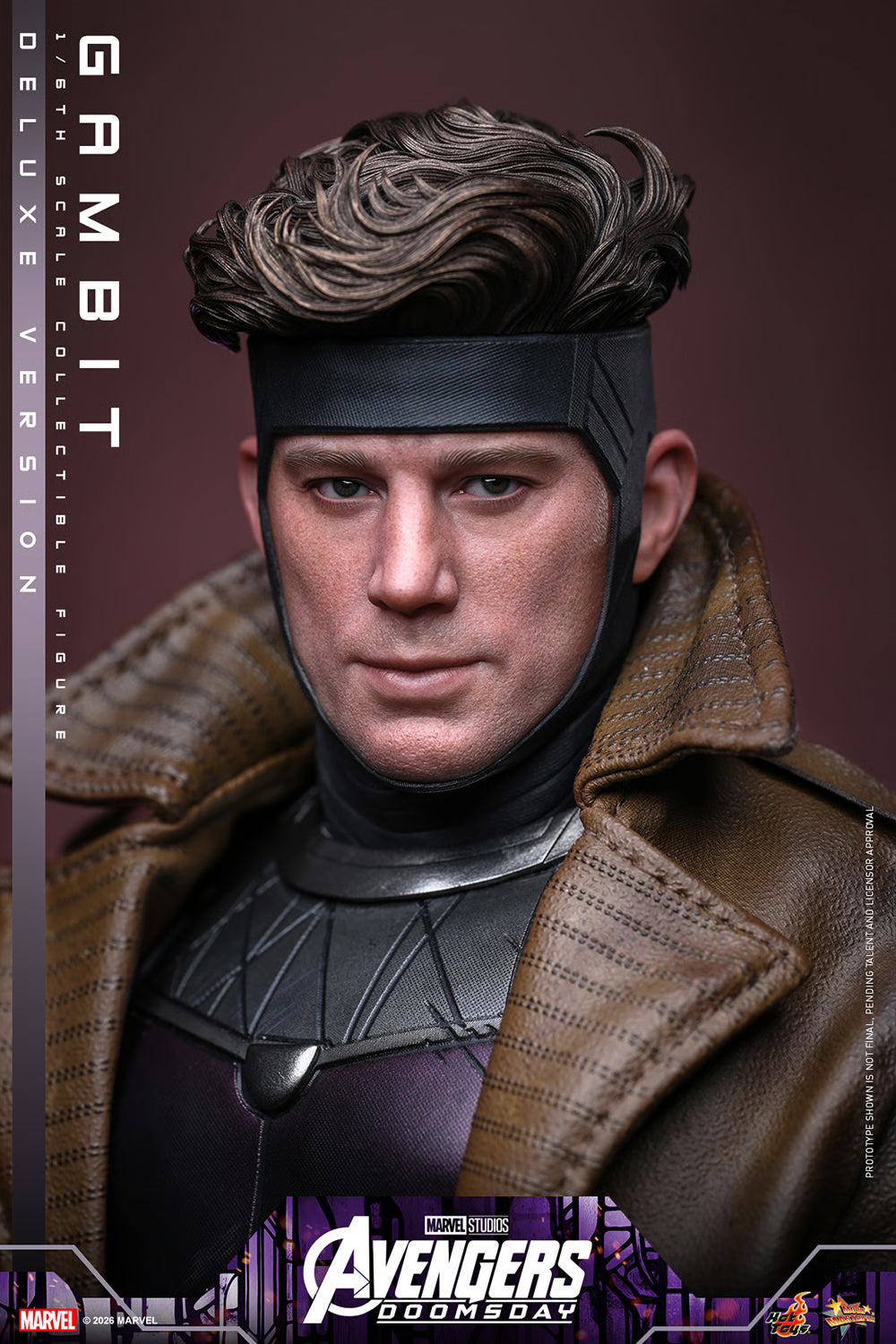 Hot Toys MMS910 / MMS 911 Avengers: Doomsday  1/6th scale Gambit Collectible Figure (Standard / Deluxe Version) 1/6 Action Figure