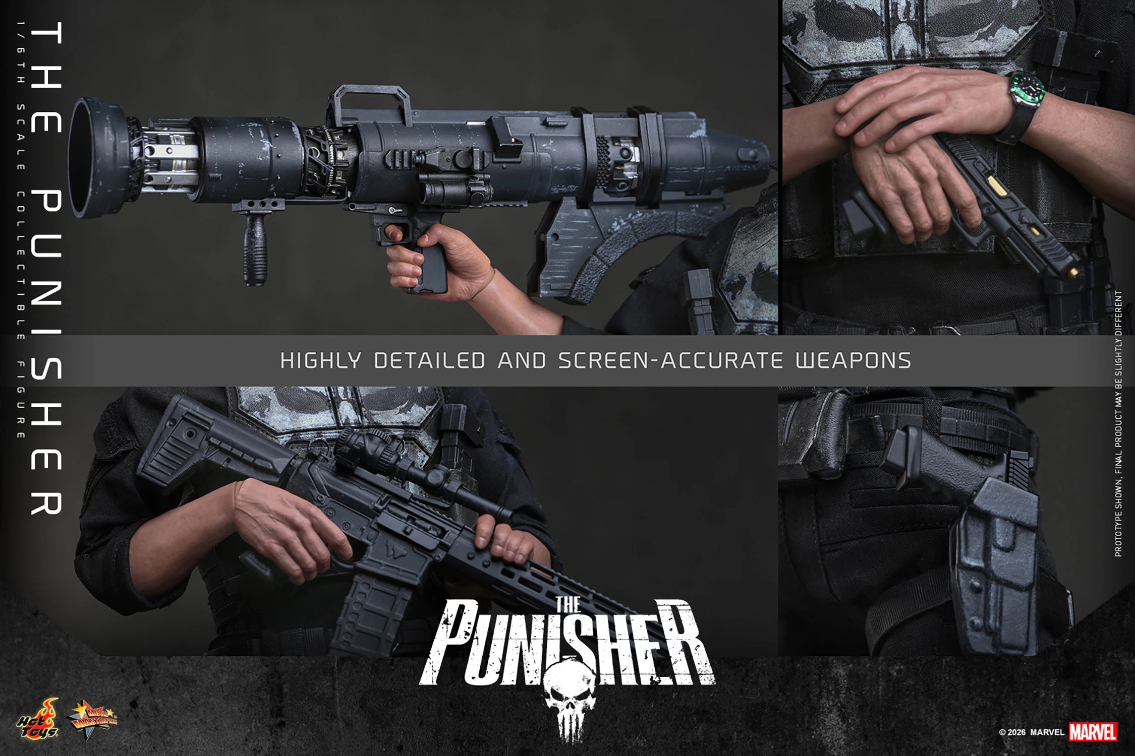 Hot Toys MMS904 The Punlisher 1/6th Scale Collectible Figure