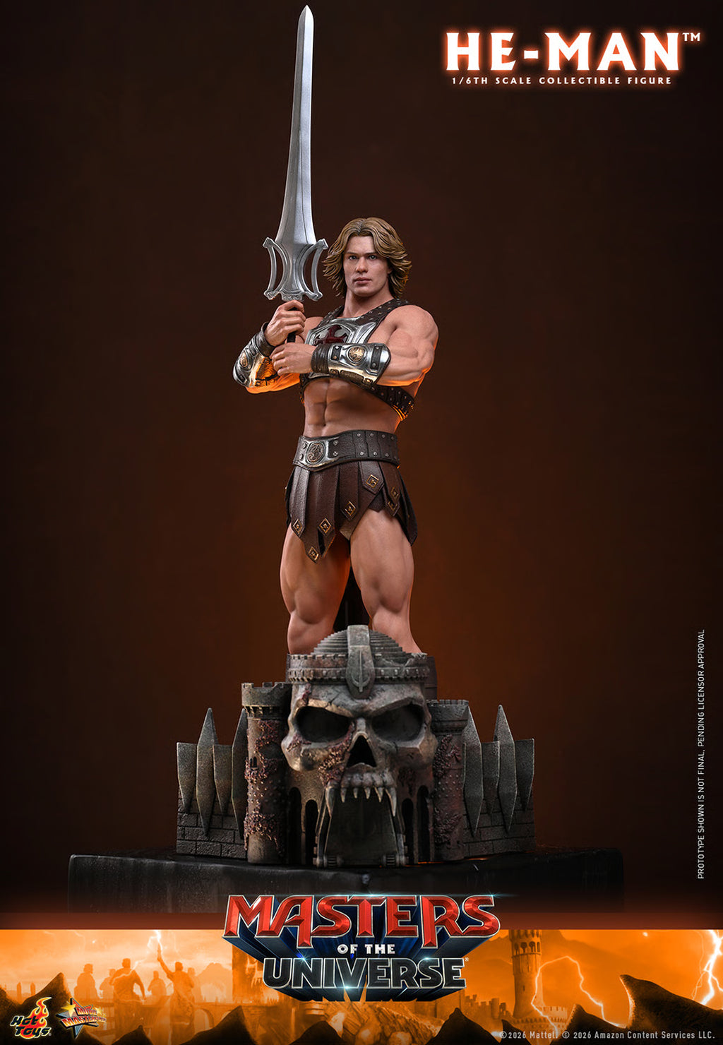 Hot Toys Masters of the Universe He-Man MMS888 1/6 Scale Action Figure Hot Toys