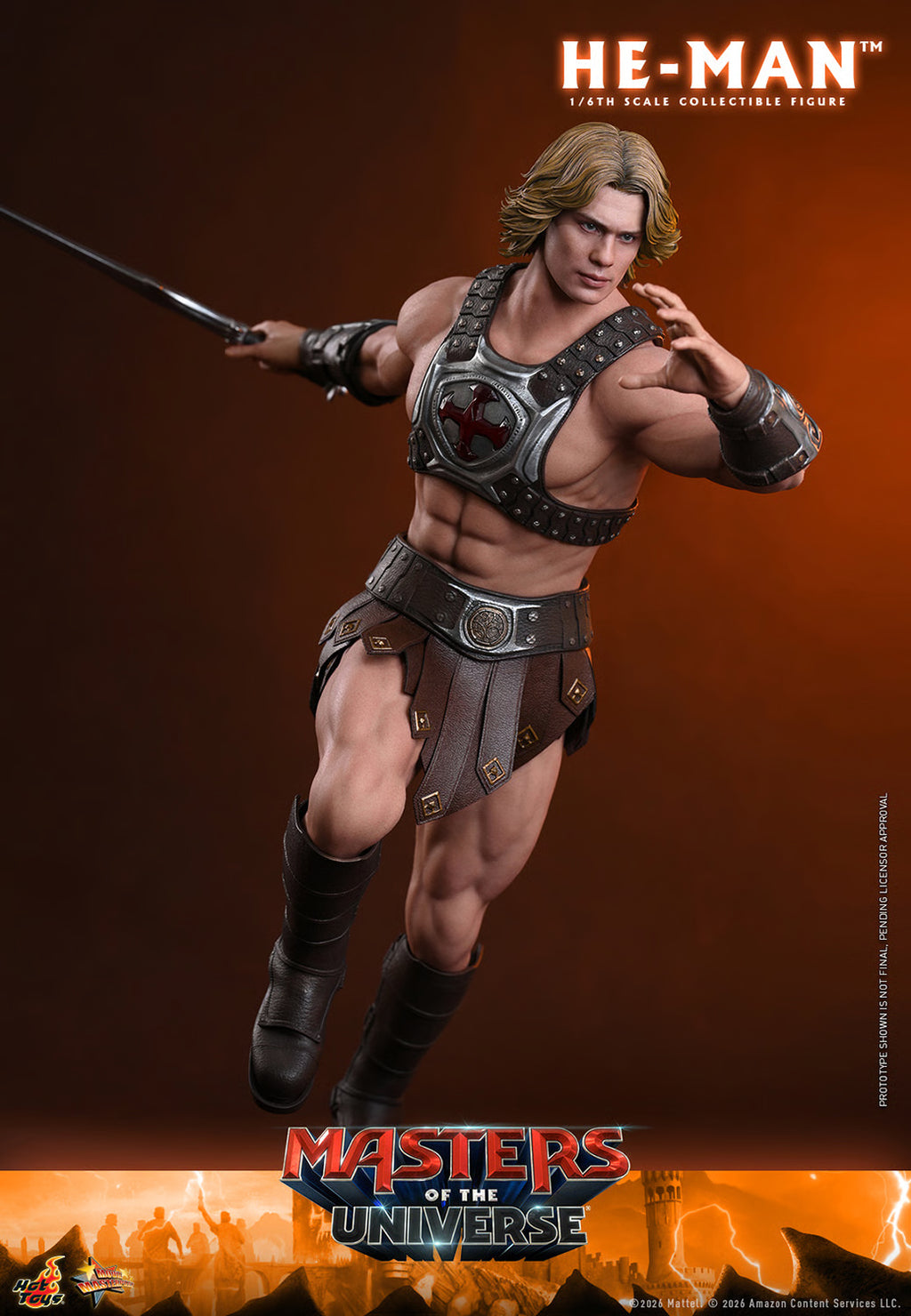 Hot Toys Masters of the Universe He-Man MMS888 1/6 Scale Action Figure Hot Toys