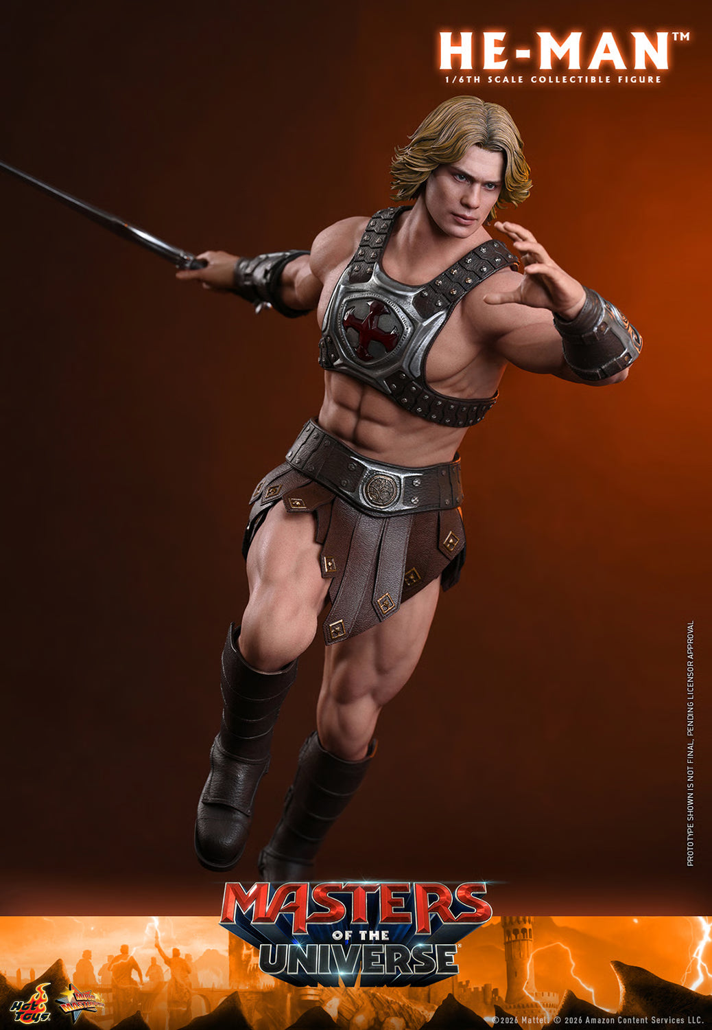 Hot Toys Masters of the Universe He-Man MMS888 1/6 Scale Action Figure Hot Toys