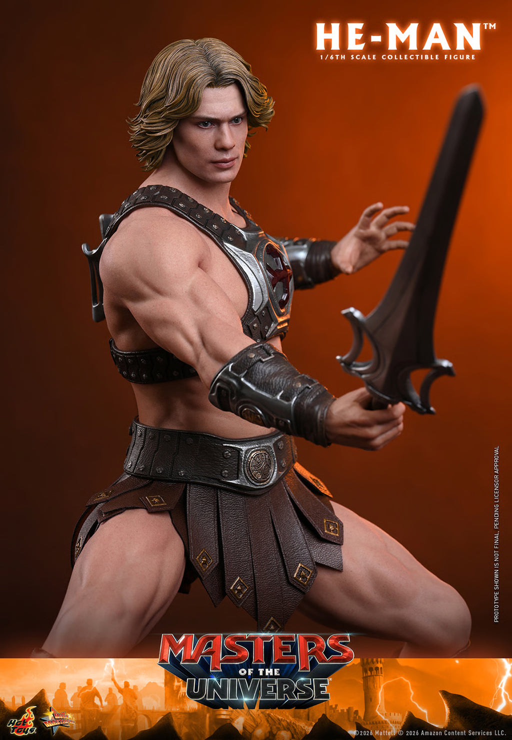 Hot Toys Masters of the Universe He-Man MMS888 1/6 Scale Action Figure Hot Toys