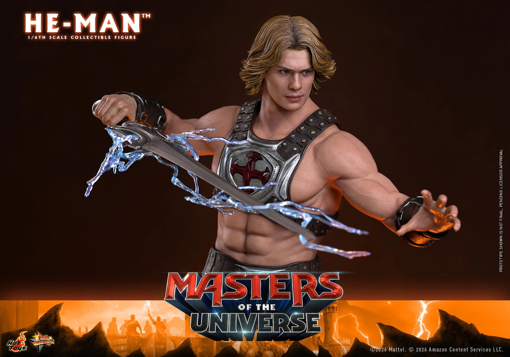 Hot Toys Masters of the Universe He-Man MMS888 1/6 Scale Action Figure Hot Toys