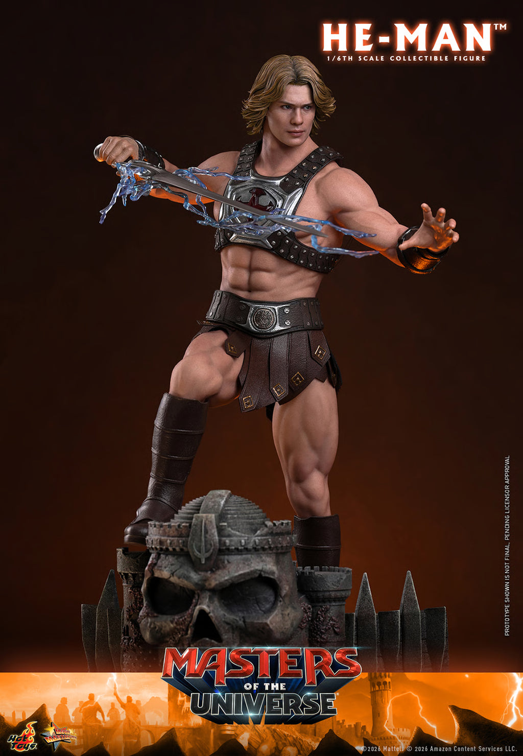 Hot Toys Masters of the Universe He-Man MMS888 1/6 Scale Action Figure Hot Toys
