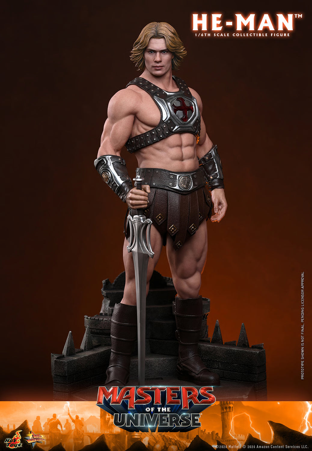 Hot Toys Masters of the Universe He-Man MMS888 1/6 Scale Action Figure Hot Toys