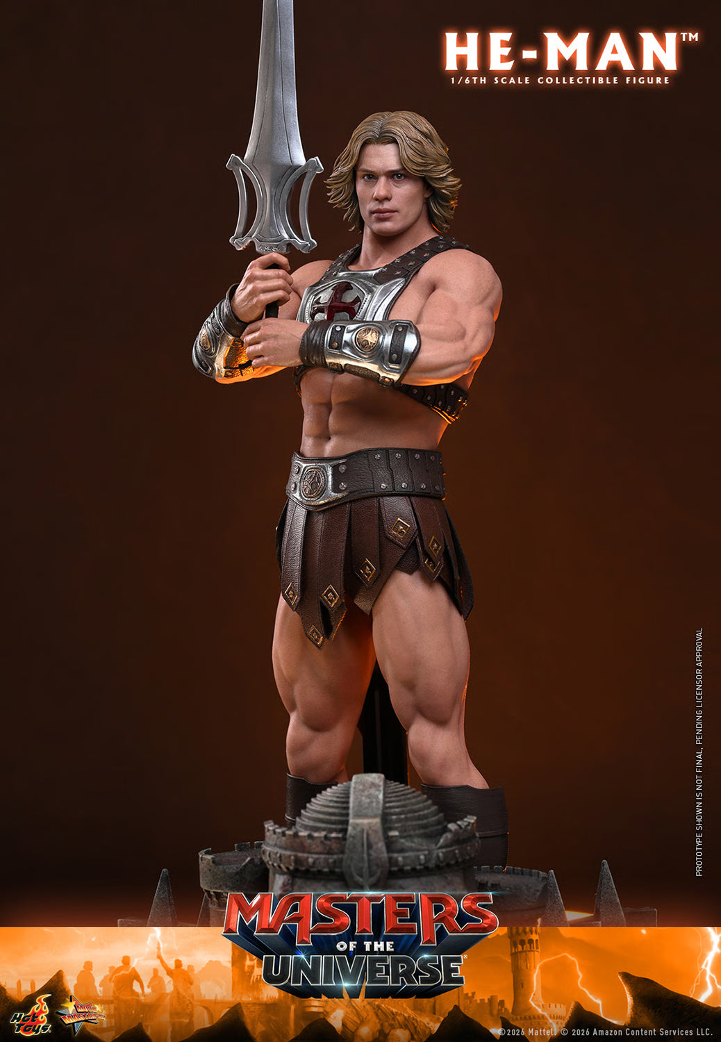 Hot Toys Masters of the Universe He-Man MMS888 1/6 Scale Action Figure Hot Toys