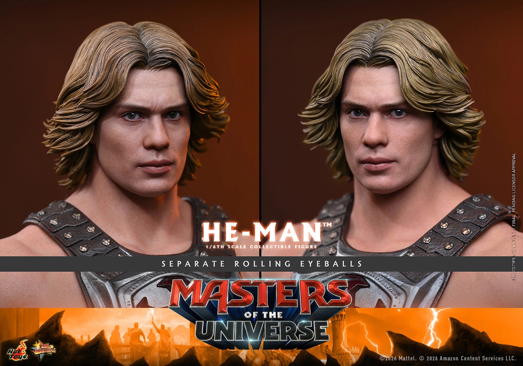 Hot Toys Masters of the Universe He-Man MMS888 1/6 Scale Action Figure Hot Toys