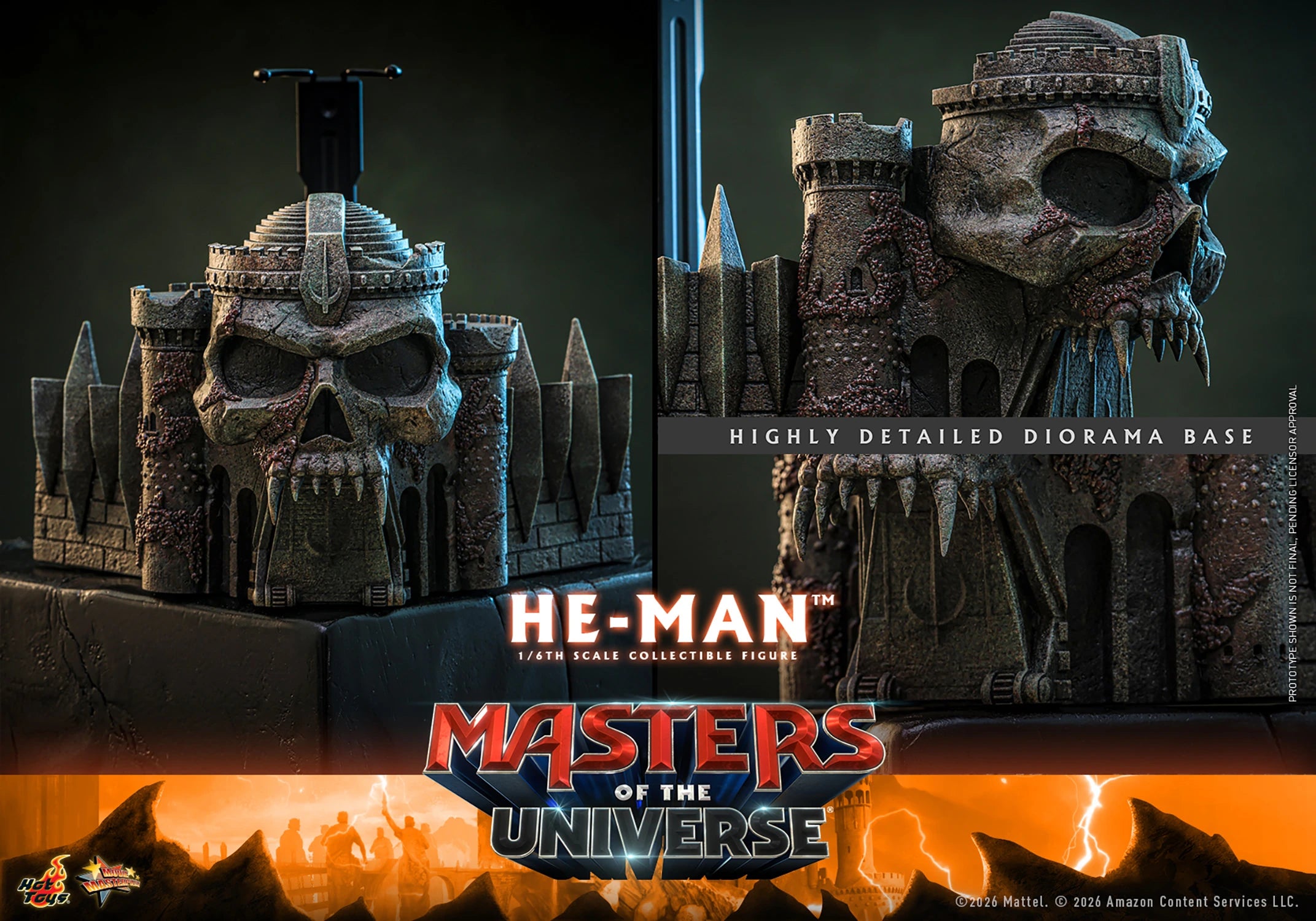 Hot Toys Masters of the Universe He-Man MMS888 1/6 Scale Action Figure Hot Toys