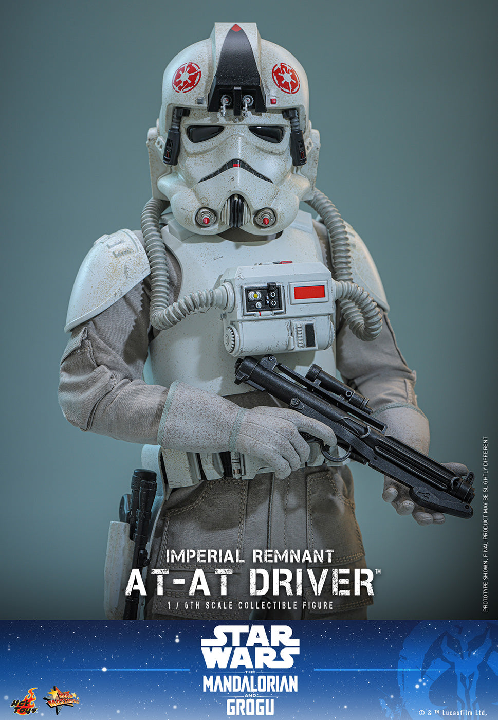Hot Toys MMS845 Imperial Remnant AT-AT Driver Star Wars: The Mandalorian & Grogu 1/6th Scale Action Figure Hot Toys