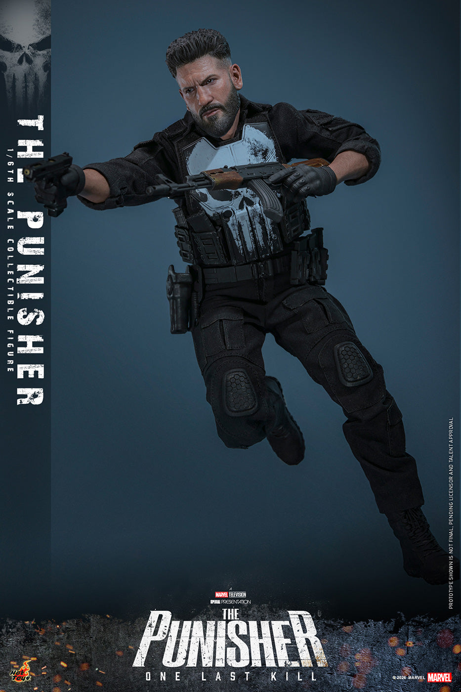 Hot Toys TMS190 The Punisher: One Last Kill 1/6th Scale Action Figure Hot Toys