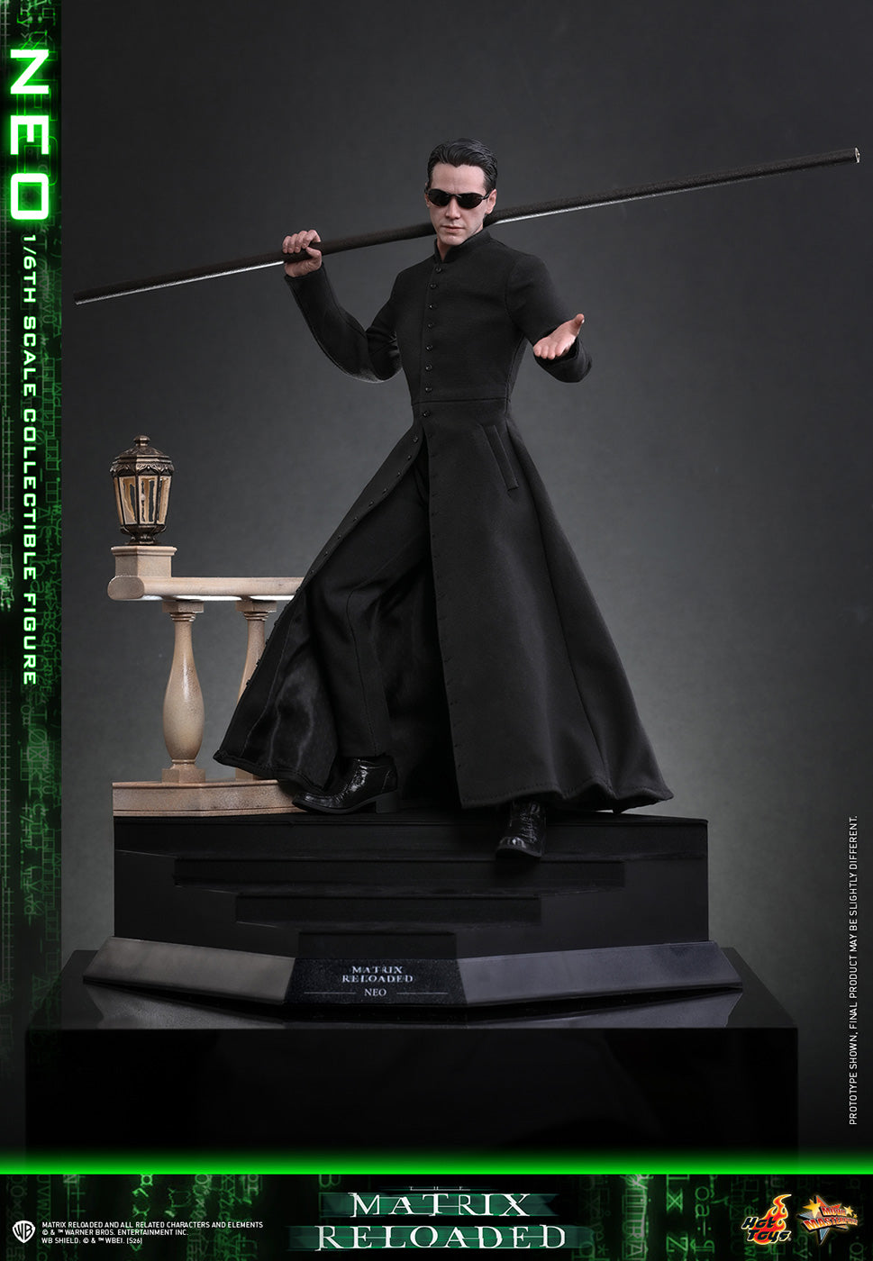 Hot Toys MMS868 Neo The Matrix Reloaded 1/6 Scale Action Figure Hot Toys