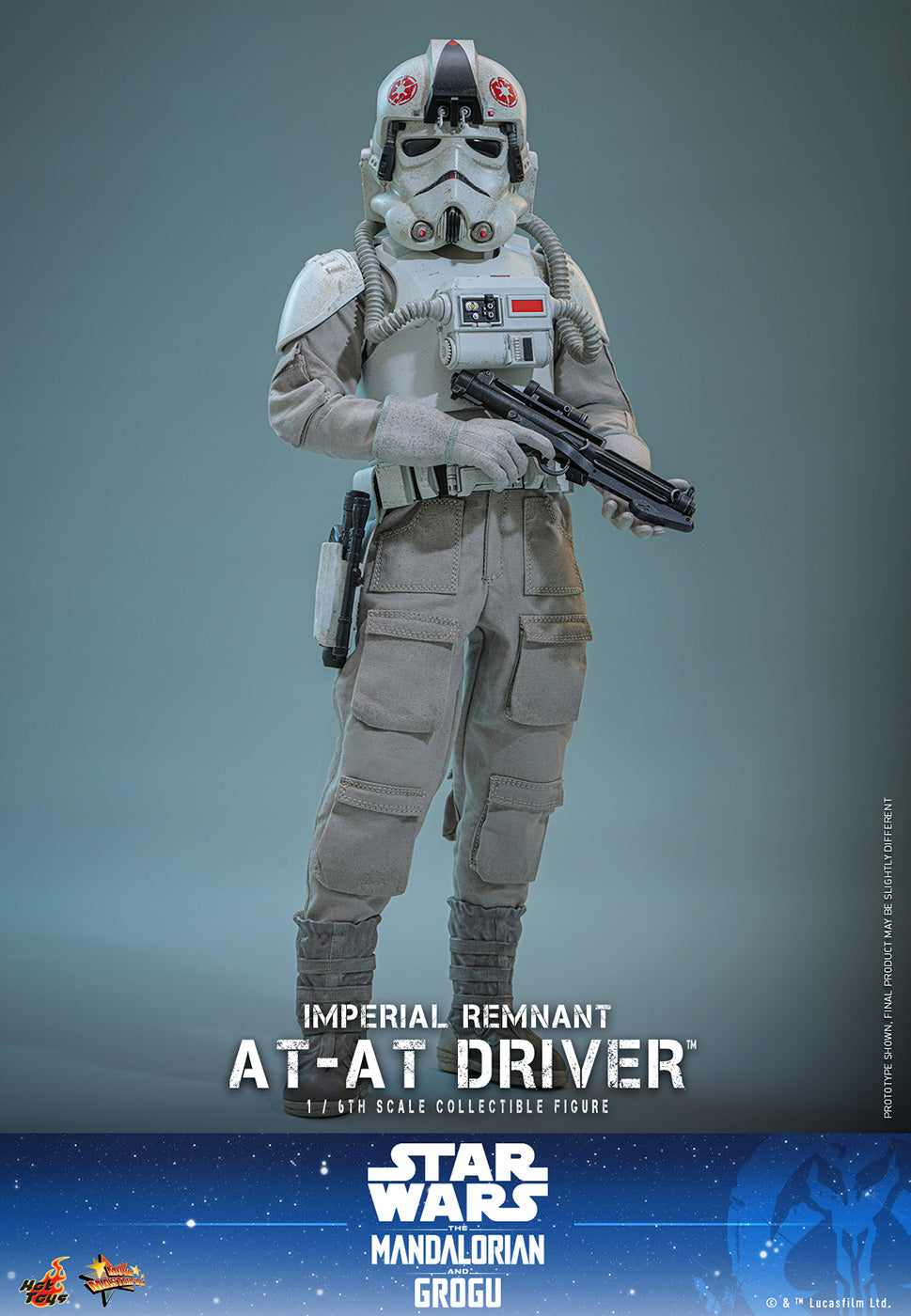 Hot Toys MMS845 Imperial Remnant AT-AT Driver Star Wars: The Mandalorian & Grogu 1/6th Scale Action Figure Hot Toys
