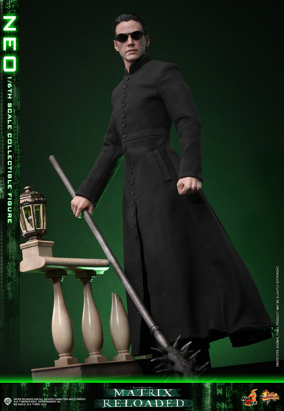 Hot Toys MMS868 Neo The Matrix Reloaded 1/6 Scale Action Figure Hot Toys