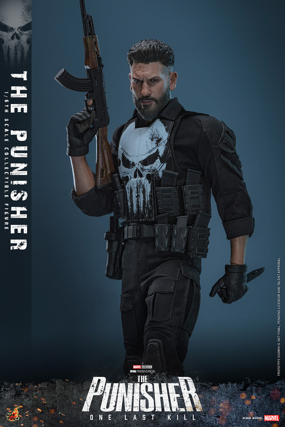 Hot Toys TMS190 The Punisher: One Last Kill 1/6th Scale Action Figure Hot Toys