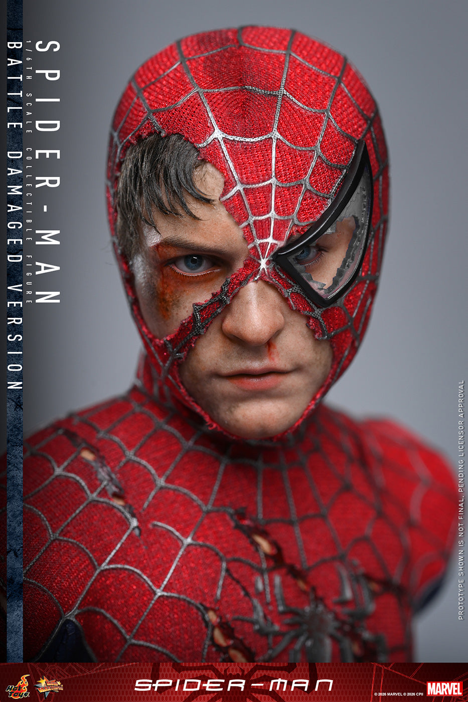 Hot Toys Spider-Man (Battle Damaged Version) MMS859 Hot Toys