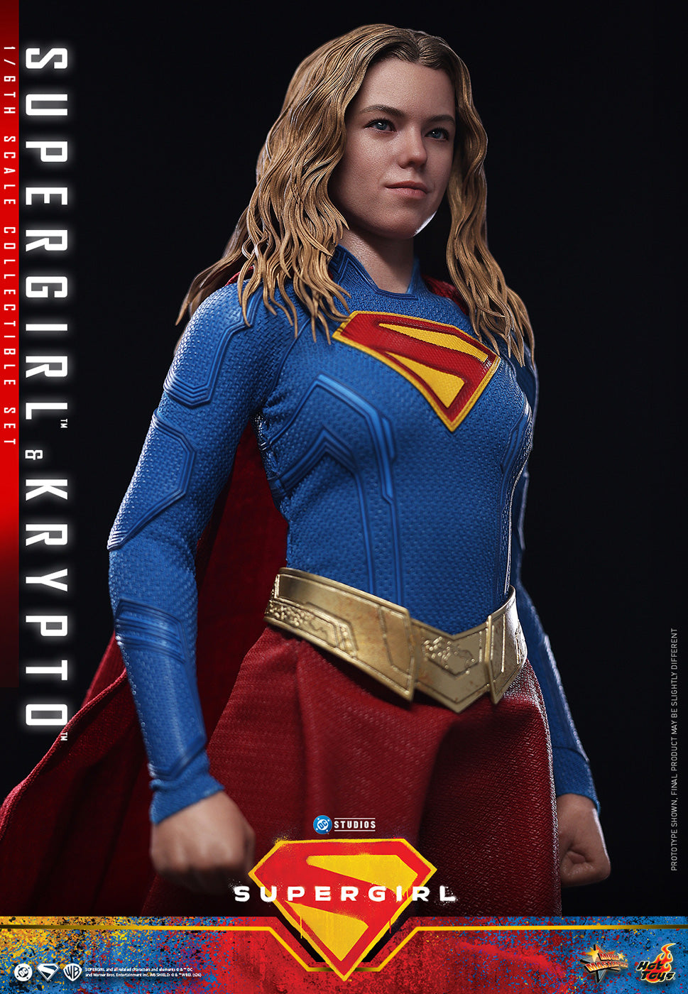 Hot Toys Supergirl & Krypto MMS869 Set 1/6 Scale Action Figure Hot Toys