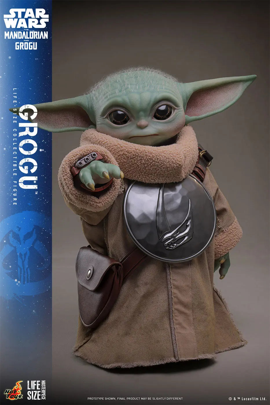 Hot Toys Star Wars: The Mandalorian And Grogu LMS016 Grogu Life-Size (1:1) Action Figure Hot Toys