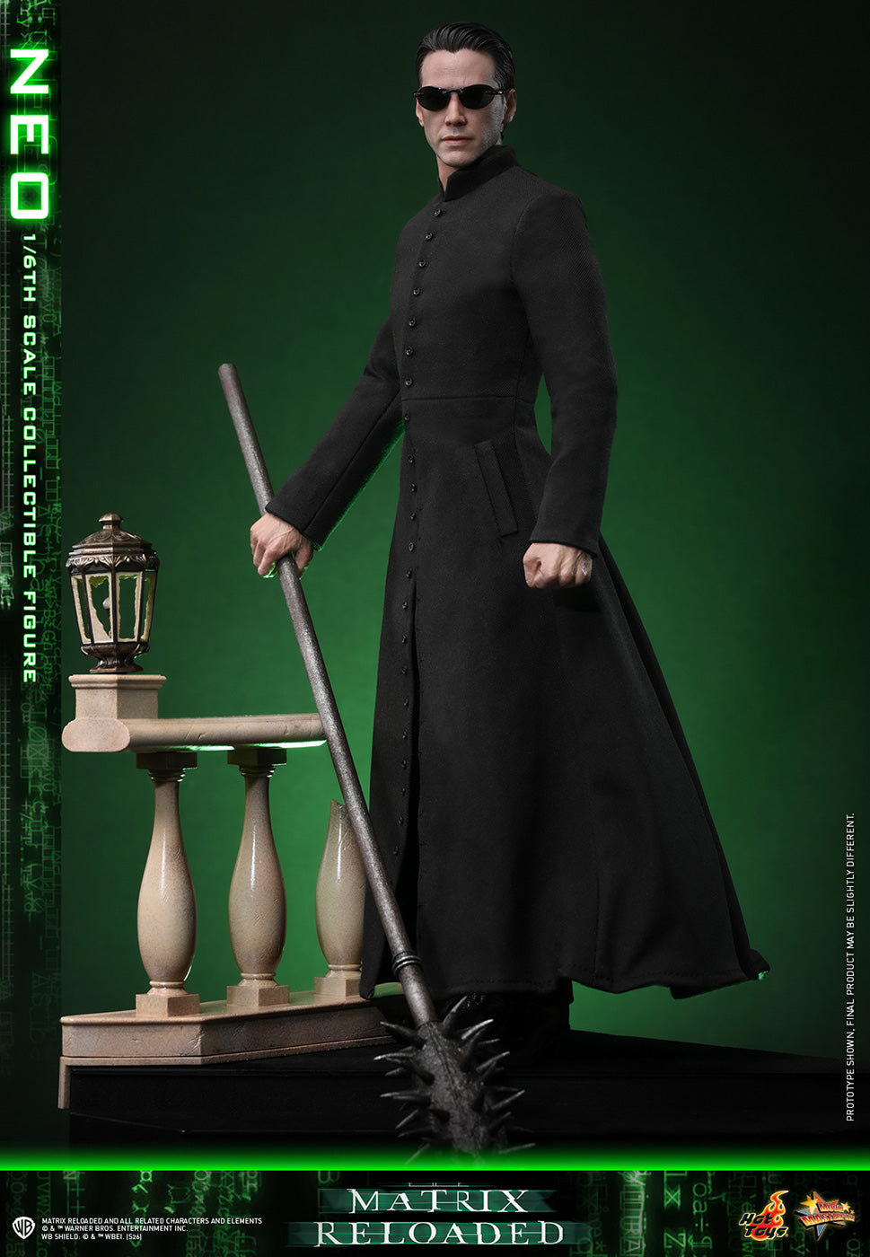 Hot Toys MMS868 Neo The Matrix Reloaded 1/6 Scale Action Figure Hot Toys
