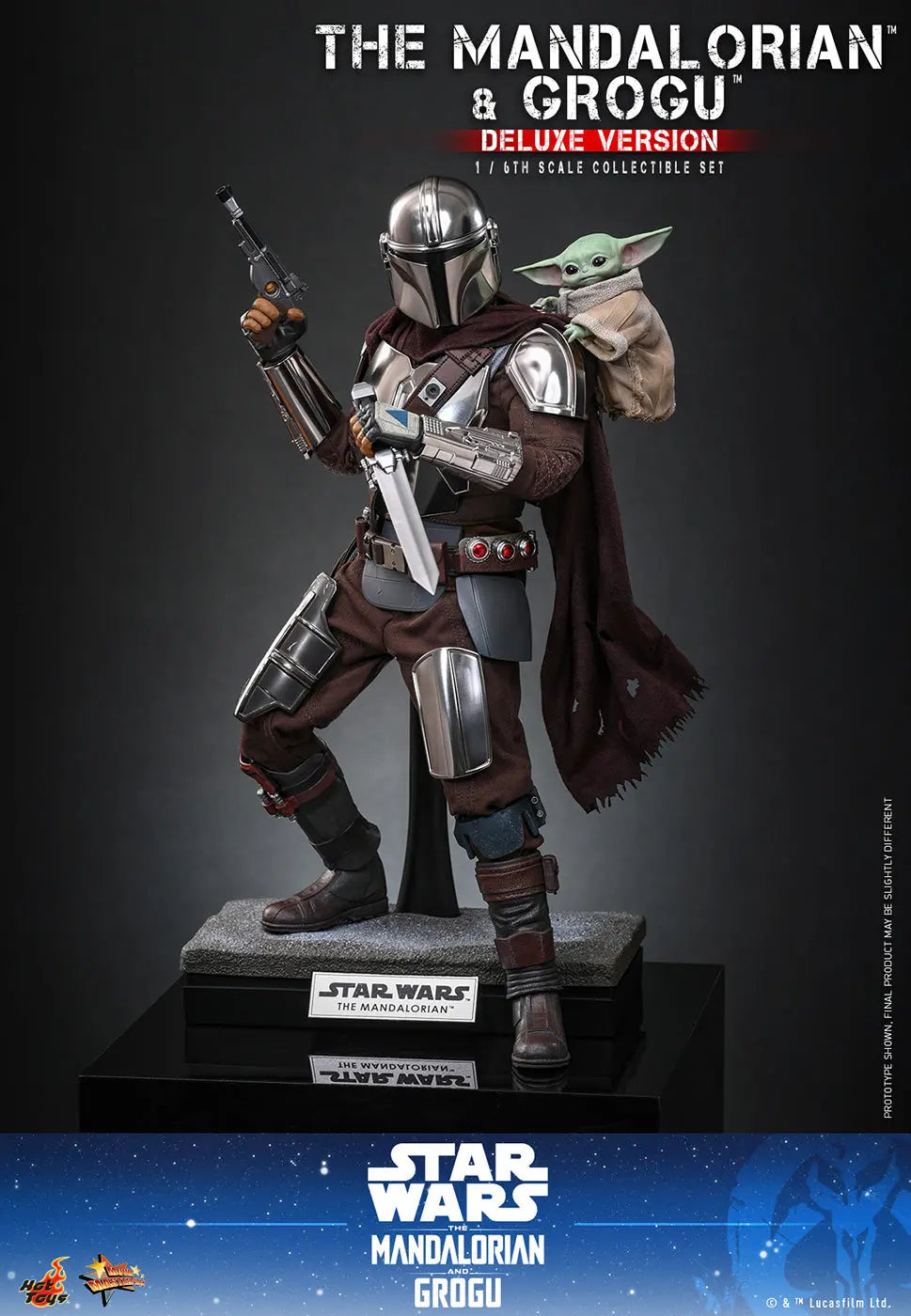 Hot Toys The Mandalorian™ and Grogu™ MMS 871 (Standard) / 872 (Deluxe) Hot Toys