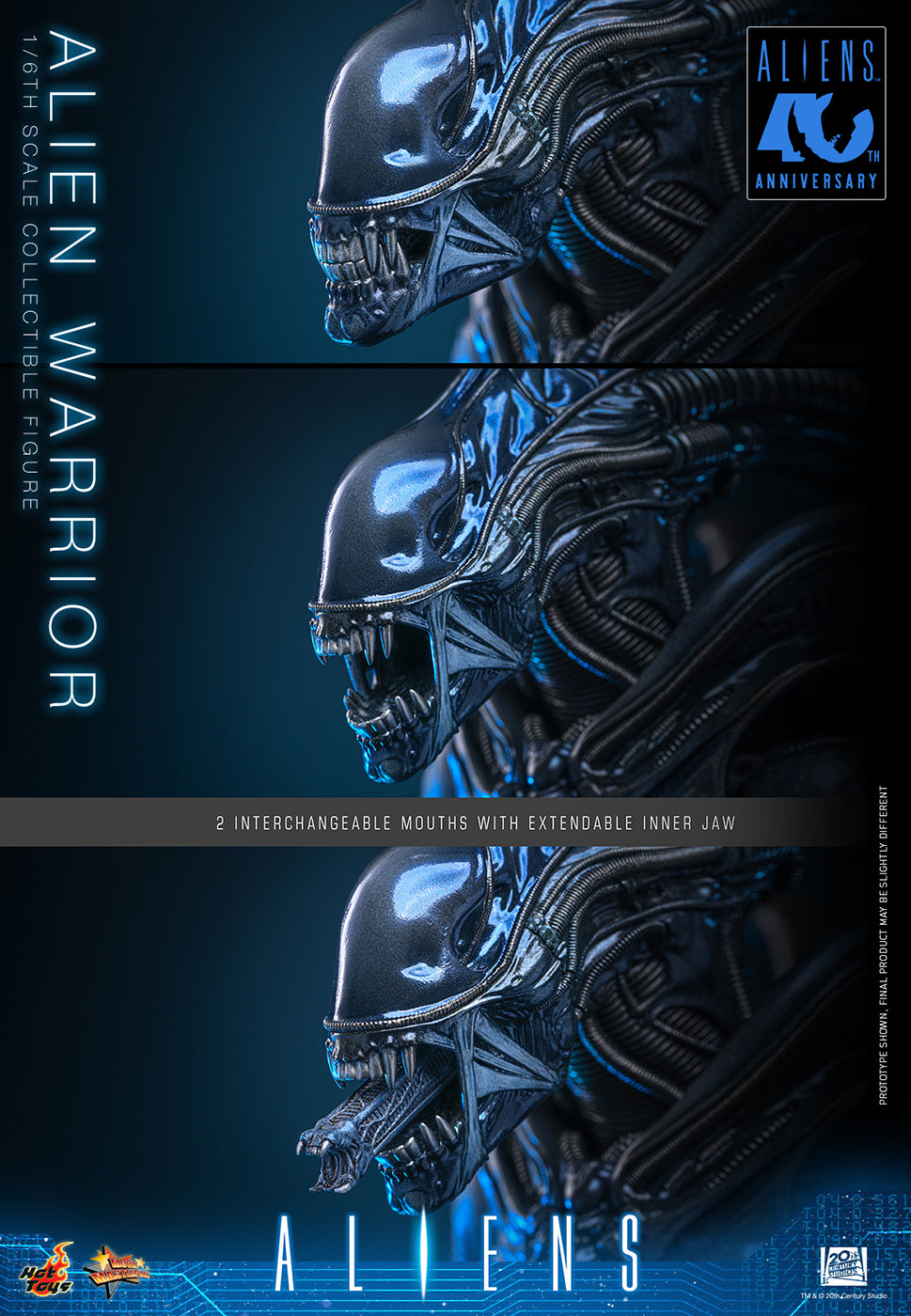 Hot Toys Alien Warrior MMS898 / MMS899 1/6 Scale Action Figure Hot Toys