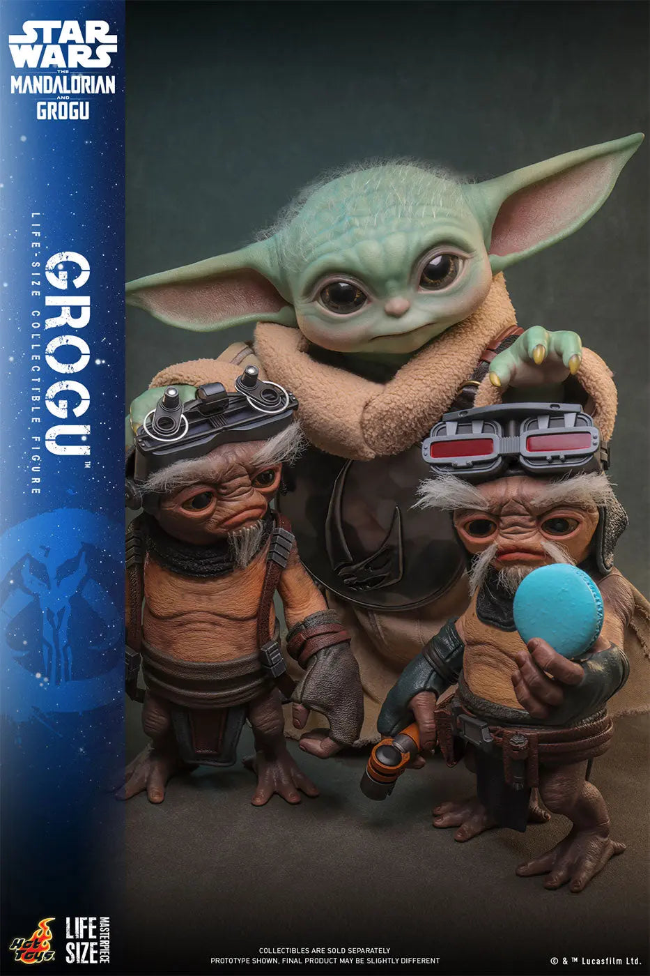 Hot Toys Star Wars: The Mandalorian And Grogu LMS016 Grogu Life-Size (1:1) Action Figure Hot Toys