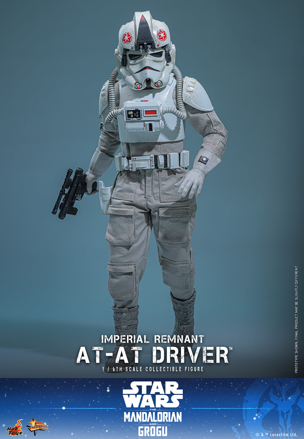 Hot Toys MMS845 Imperial Remnant AT-AT Driver Star Wars: The Mandalorian & Grogu 1/6th Scale Action Figure Hot Toys