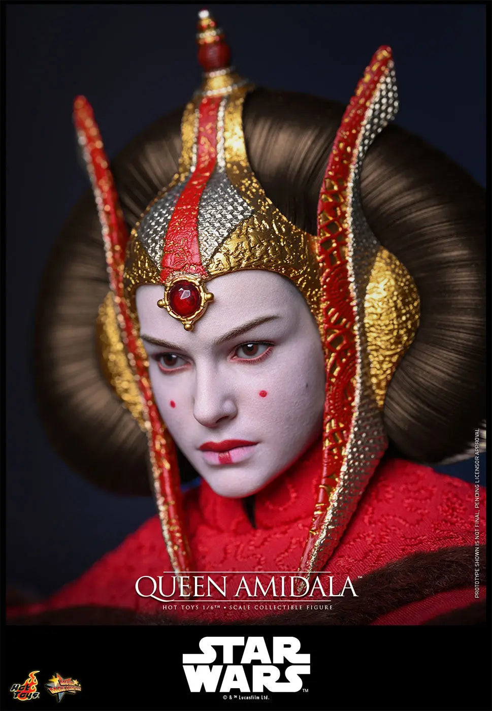 Hot Toys Star Wars: The Phantom Menace Queen Amidala MMS883 Action Figure Hot Toys