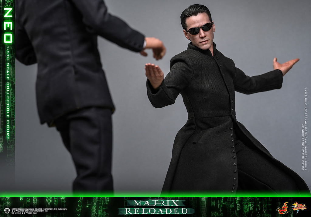 Hot Toys MMS868 Neo The Matrix Reloaded 1/6 Scale Action Figure Hot Toys