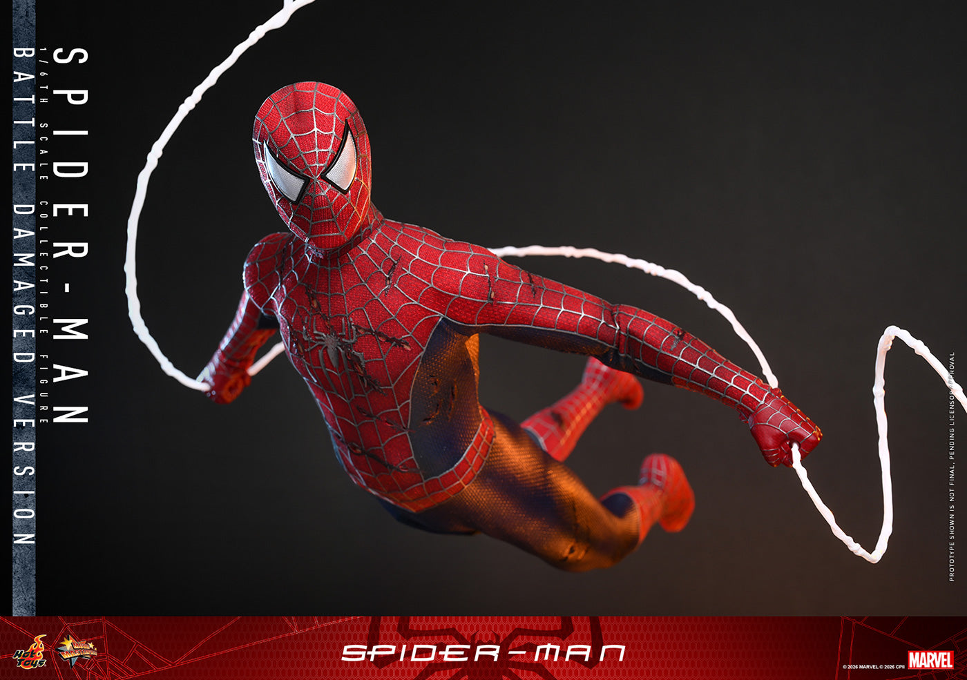 Hot Toys Spider-Man (Battle Damaged Version) MMS859 Hot Toys