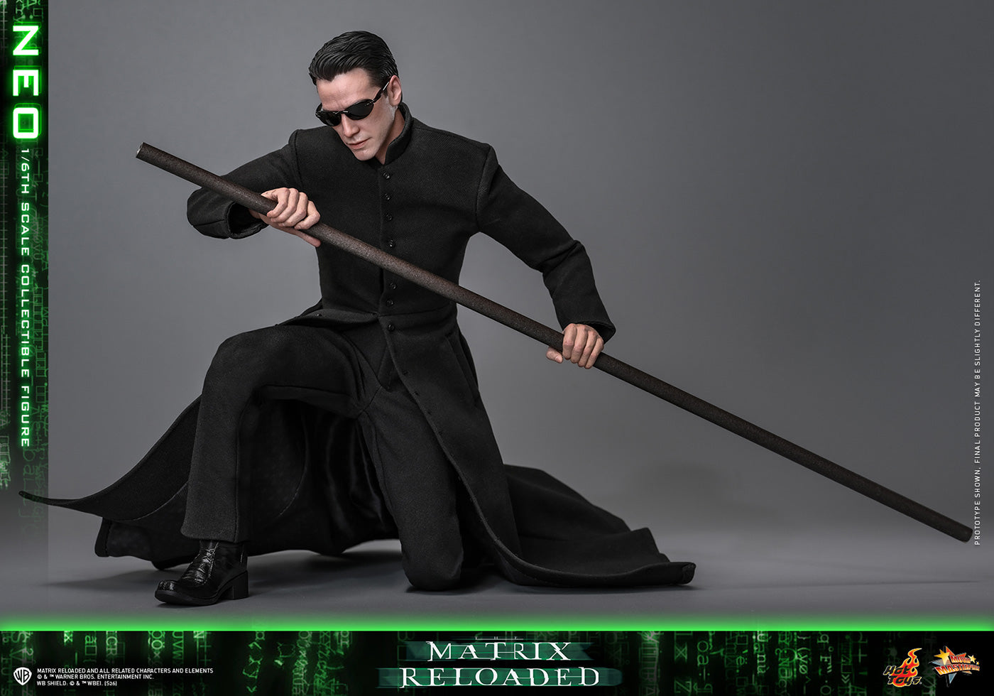 Hot Toys MMS868 Neo The Matrix Reloaded 1/6 Scale Action Figure Hot Toys