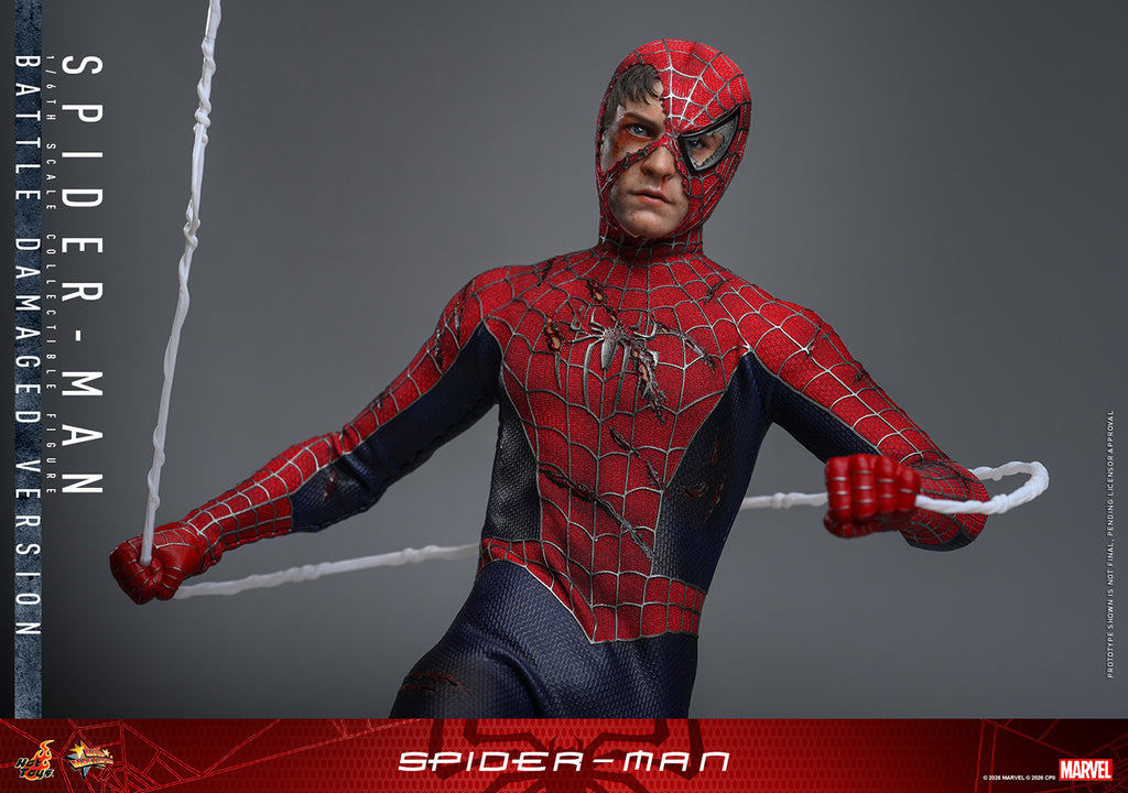 Hot Toys Spider-Man (Battle Damaged Version) MMS859 Hot Toys