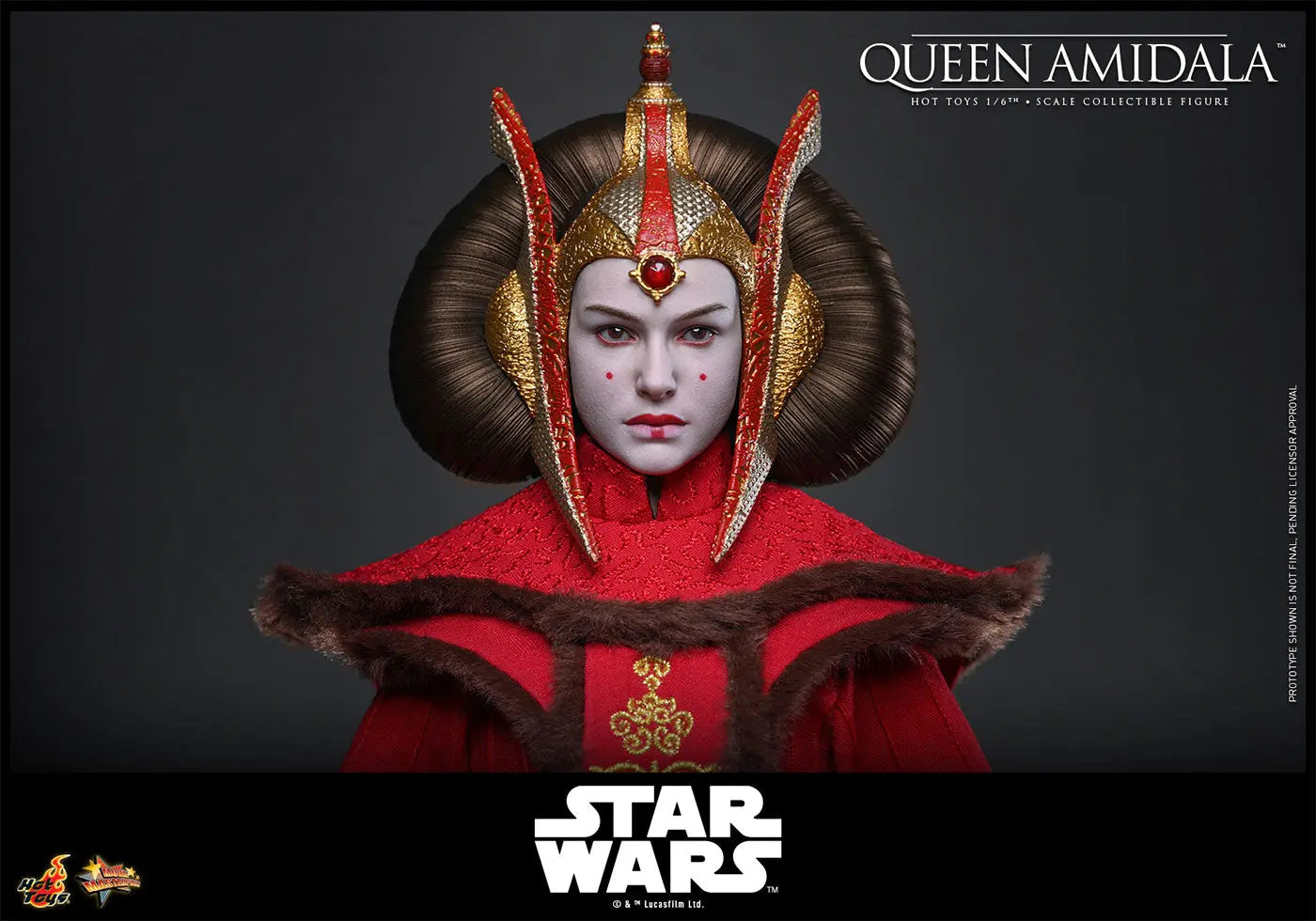 Hot Toys Star Wars: The Phantom Menace Queen Amidala MMS883 Action Figure Hot Toys