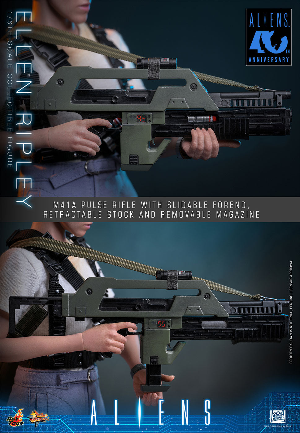 Hot Toys Aliens Ellen Ripley MMS894 [Regular Ver.] 1/6 Scale Action Figure Hot Toys