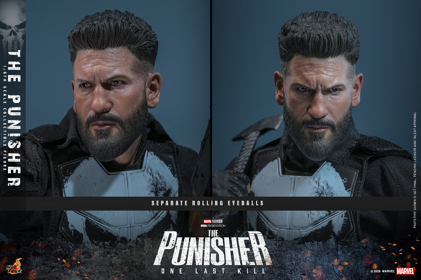 Hot Toys TMS190 The Punisher: One Last Kill 1/6th Scale Action Figure Hot Toys