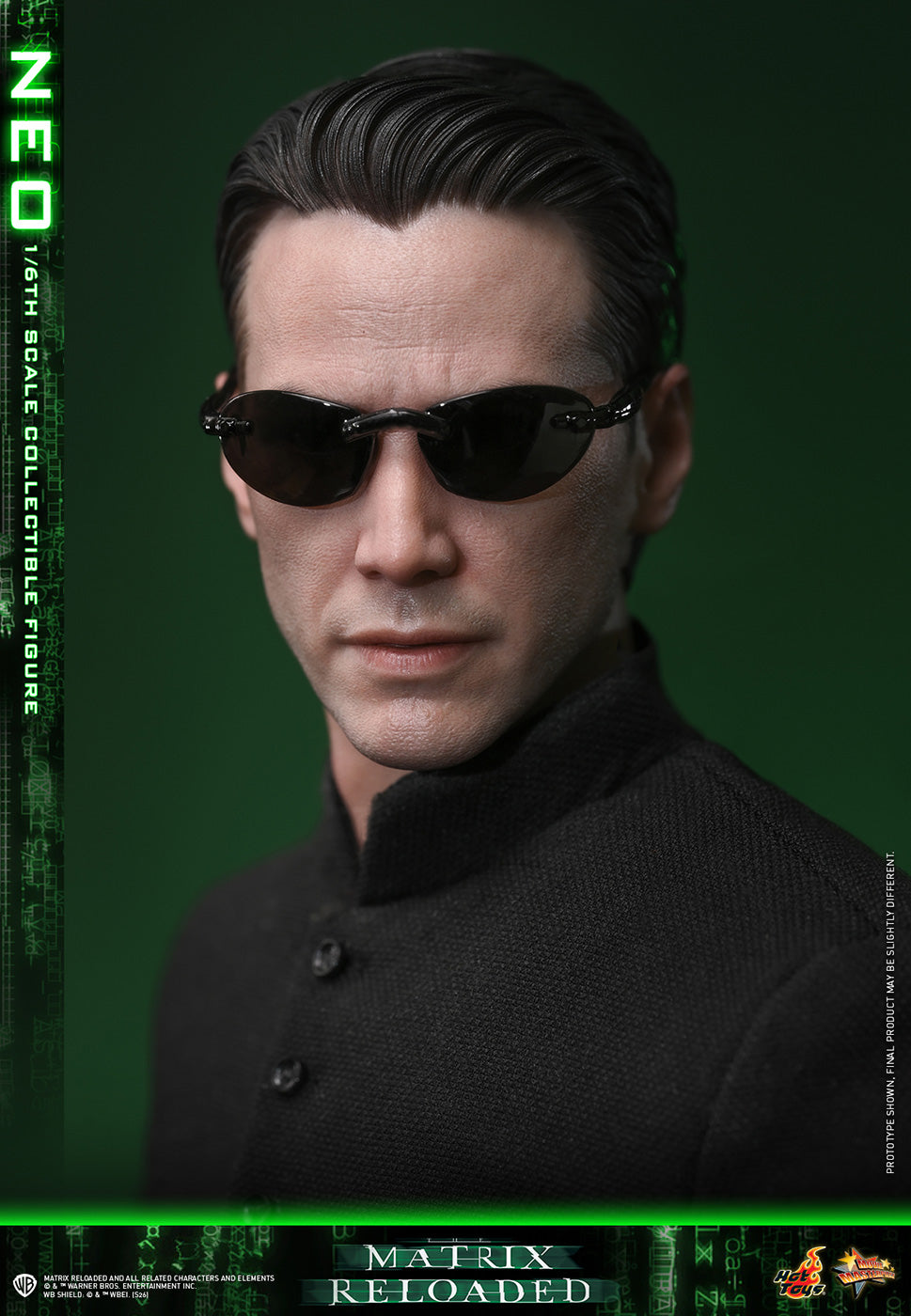 Hot Toys MMS868 Neo The Matrix Reloaded 1/6 Scale Action Figure Hot Toys