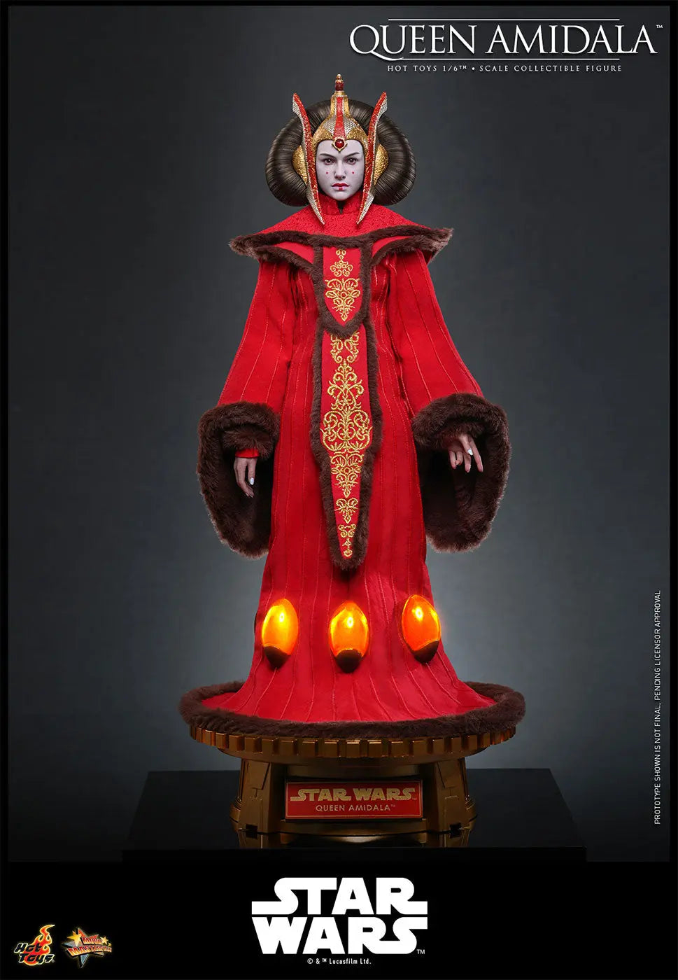 Hot Toys Star Wars: The Phantom Menace Queen Amidala MMS883 Action Figure Hot Toys