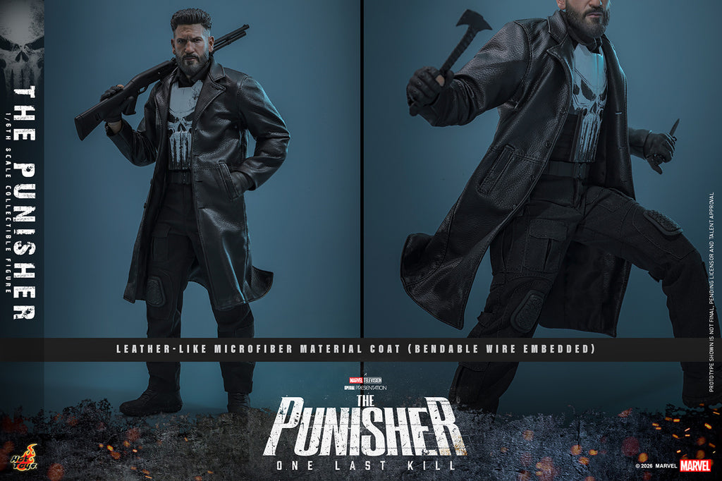 Hot Toys TMS190 The Punisher: One Last Kill 1/6th Scale Action Figure Hot Toys