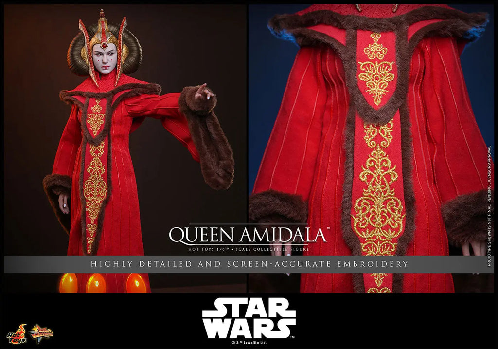 Hot Toys Star Wars: The Phantom Menace Queen Amidala MMS883 Action Figure Hot Toys