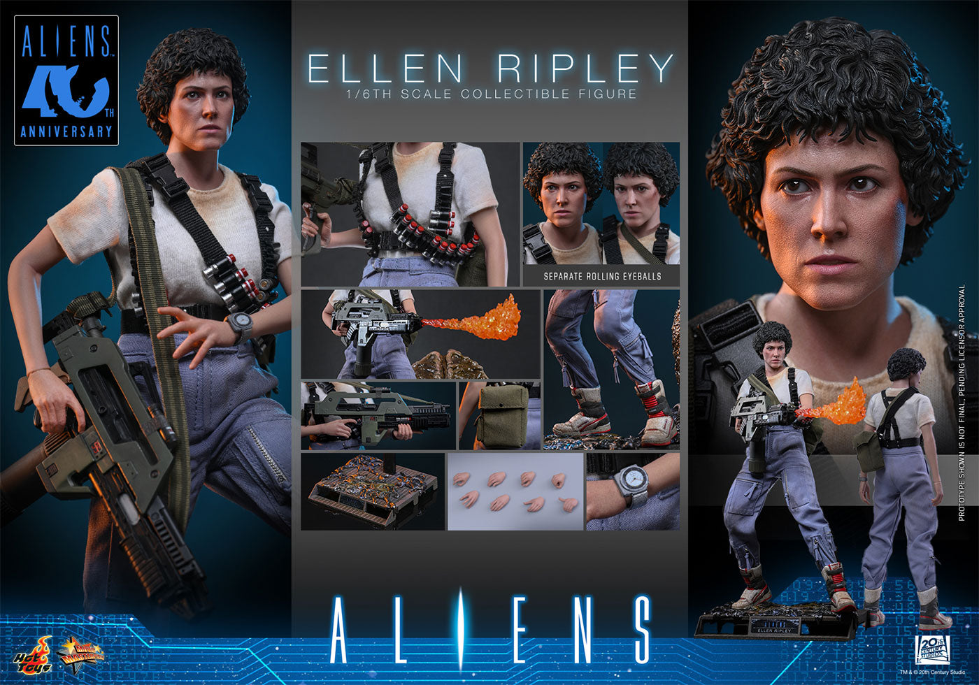 Hot Toys Aliens Ellen Ripley MMS894 [Regular Ver.] 1/6 Scale Action Figure Hot Toys