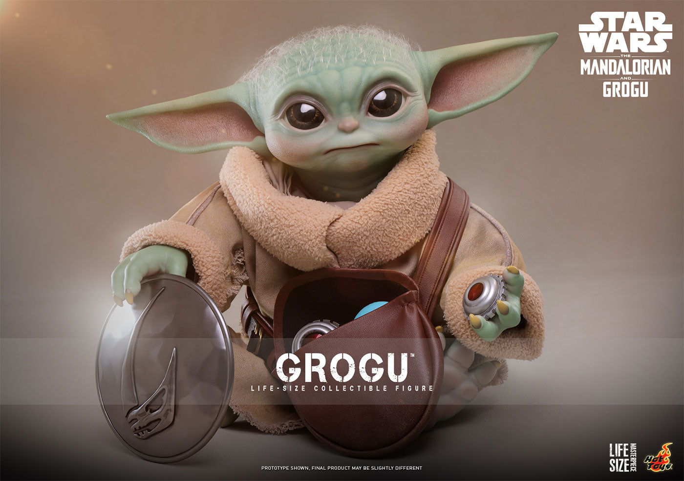 Hot Toys Star Wars: The Mandalorian And Grogu LMS016 Grogu Life-Size (1:1) Action Figure Hot Toys